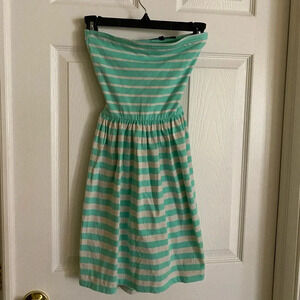 Strapless open back dress new with tags